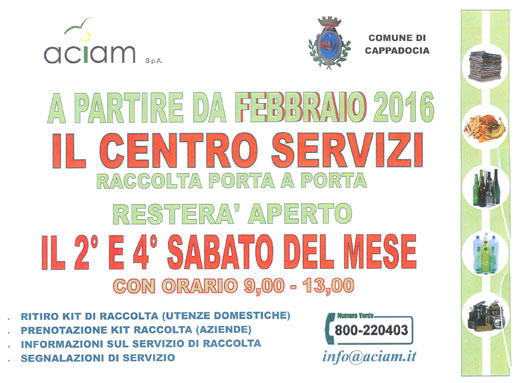 RACCOLTA PORTA A PORTA