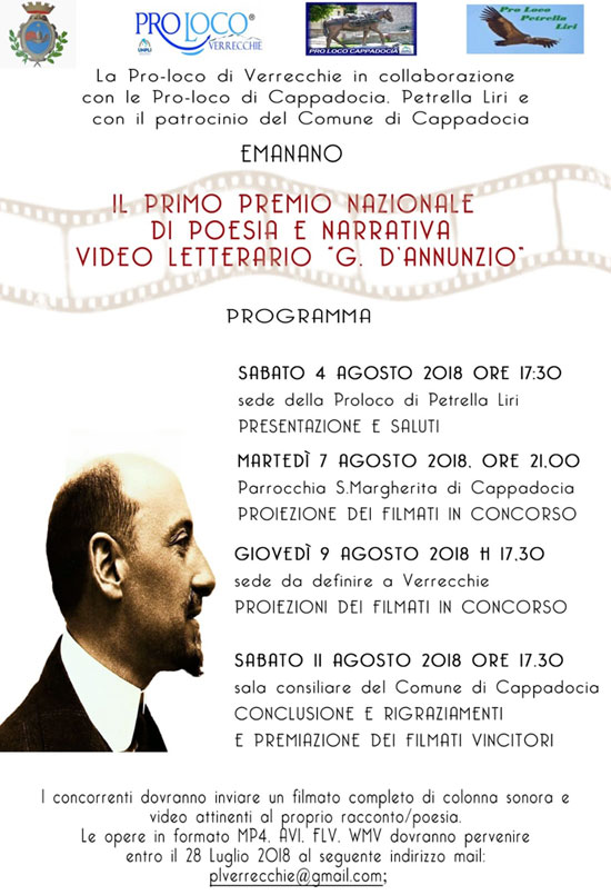 Concorso video letterario 2018
